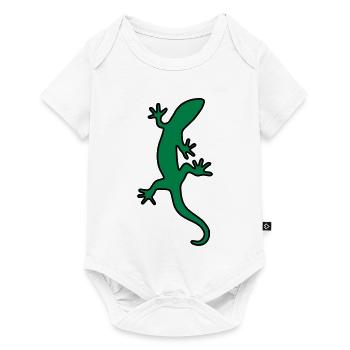 Lizard Salamander gecko - Baby Premium short-sleeve bodysuit - white - Front