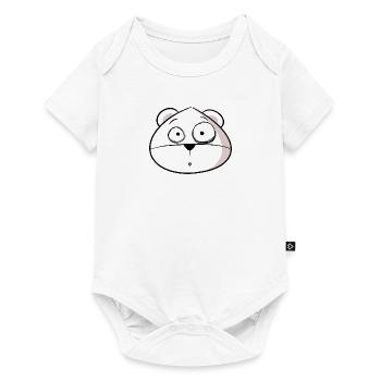 Uh oh - Baby Premium Kurzarmbody - Weiß - Vorne