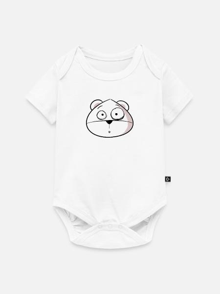 Uh oh - Baby Premium Kurzarmbody - Weiß