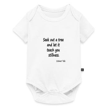 Tree for Stillness - Baby Premium short-sleeve bodysuit - white - Front