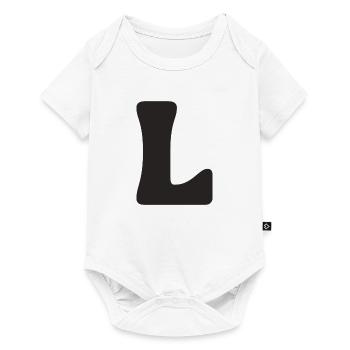 L - Baby Premium Kurzarmbody - Weiß - Vorne