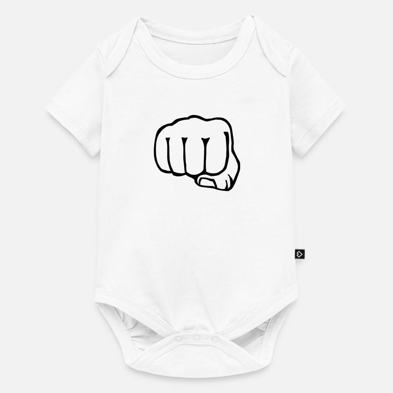 Bruder Faust - Box - Baby Premium Kurzarmbody - Weiß