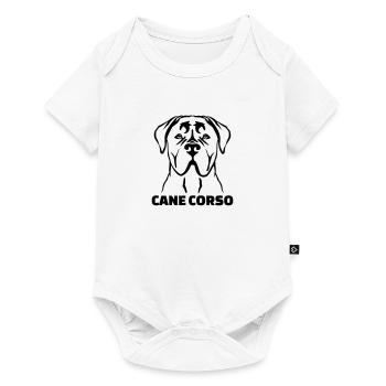 Cane Corso - Body à manches courtes Premium Bébé - blanc - Devant