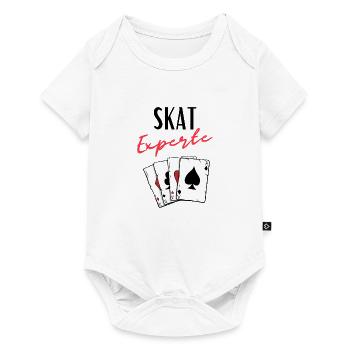 Skat Expert - Body à manches courtes Premium Bébé - blanc - Devant
