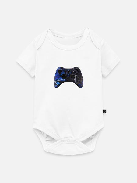 Kontroll-Freak - Baby Premium Kurzarmbody - Weiß