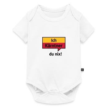 Je Carinthie - vous nix - Body à manches courtes Premium Bébé - blanc - Devant