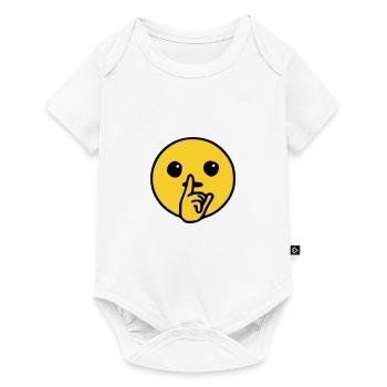 Emoji Silent Sketch Color - Baby Premium short-sleeve bodysuit - white - Front