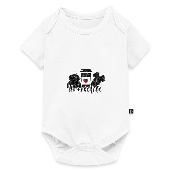 #nurselife.png.png - Body à manches courtes Premium Bébé - blanc - Devant