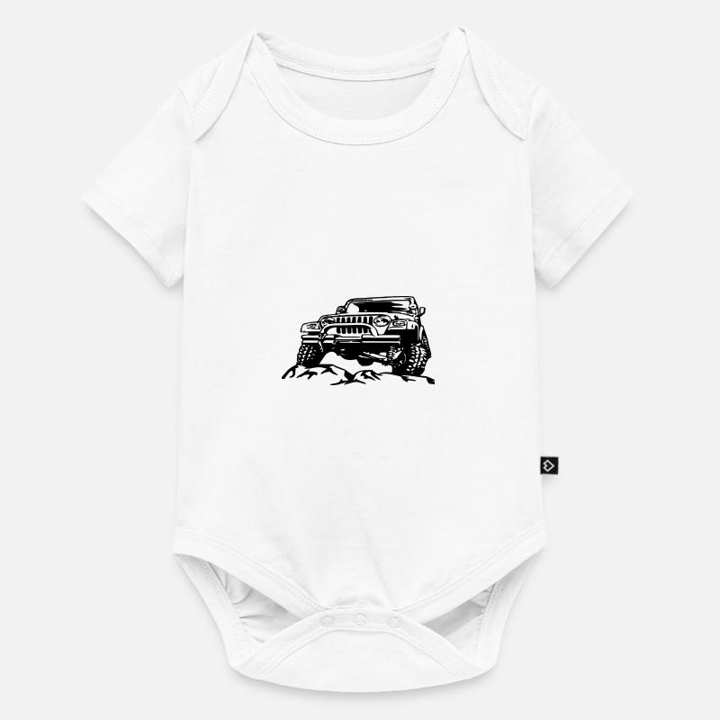 jeep - Body à manches courtes Premium Bébé - blanc