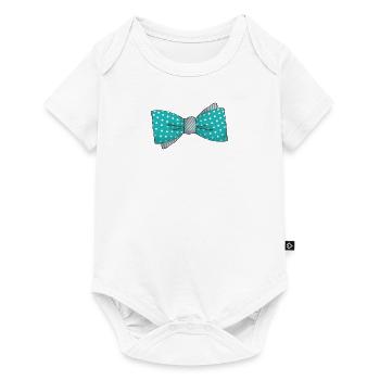 noeudpapillona2 - Body à manches courtes Premium Bébé - blanc - Devant