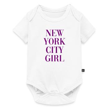 New York City Girl - NYC - USA - America - Baby Premium short-sleeve bodysuit - white - Front