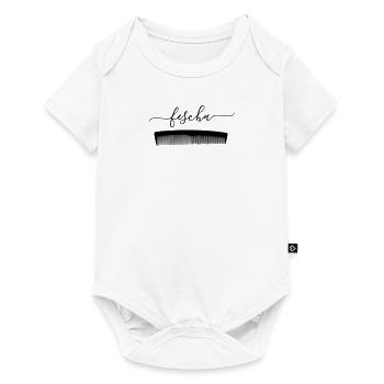 fescha kampl - Body à manches courtes Premium Bébé - blanc - Devant