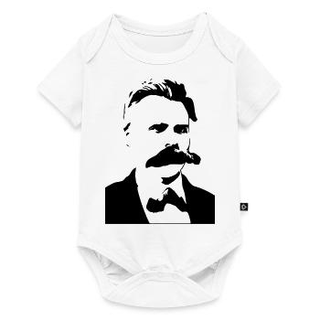 Friedrich Nietzsche - Body à manches courtes Premium Bébé - blanc - Devant