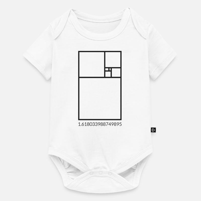 fibonacci - Body à manches courtes Premium Bébé - blanc
