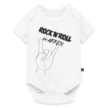 Rock'n'Roll ihr Affen || Luke Mockridge TV-Show - Baby Premium Kurzarmbody - Weiß - Vorne