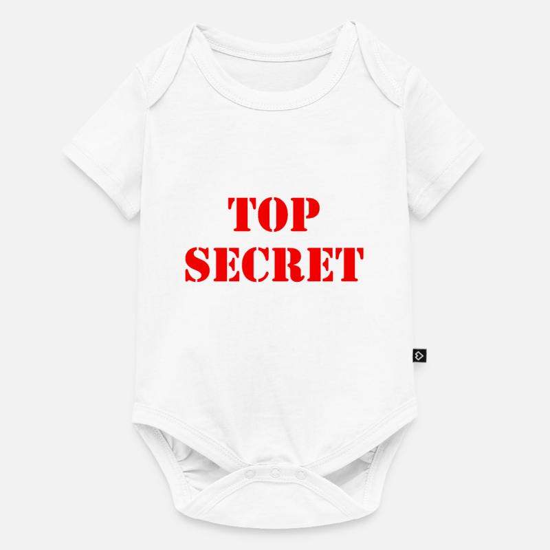 Top secret - Body à manches courtes Premium Bébé - blanc