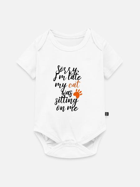 Cats - Baby Premium Kurzarmbody - Weiß