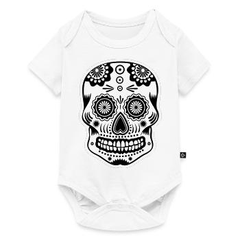 Dia de los muertes - Baby Premium Kurzarmbody - Weiß - Vorne