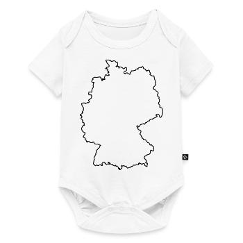 germany_design_1 - Baby Premium short-sleeve bodysuit - white - Front