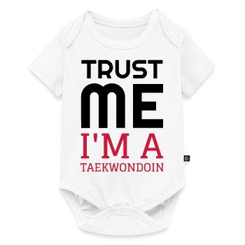 Taekwondo Taekwondoin Tae-Kwon-Do Tae Kwon Do - Baby Premium short-sleeve bodysuit - white - Front