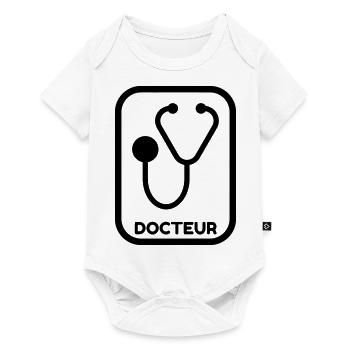 Doctor Arzt Médecin Docteur Medecine Life - Baby Premium short-sleeve bodysuit - white - Front