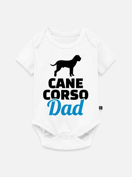 Cane Corso - Baby Premium Kurzarmbody - Weiß