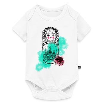 Matryoshka - Baby Premium short-sleeve bodysuit - white - Front