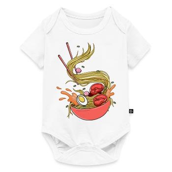 Délicieux Ramen - Body à manches courtes Premium Bébé - blanc - Devant