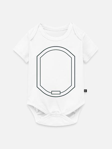 Originalrahmen ungewöhnlich - Baby Premium Kurzarmbody - Weiß