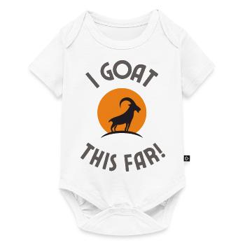 I goat this essential funny sarcastic illustration - Baby Premium Kurzarmbody - Weiß - Vorne