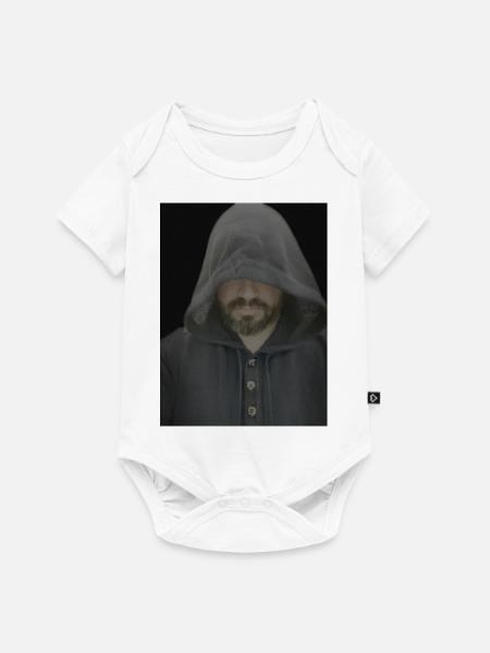Crypto4Bishop - Baby Premium Kurzarmbody - Weiß