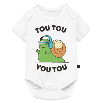 tou tou you tou - French gym - Baby Premium short-sleeve bodysuit - white - Front