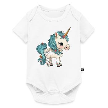 Unicorn Elves Mythical Creatures Siblings Child Baby - Baby Premium short-sleeve bodysuit - white - Front