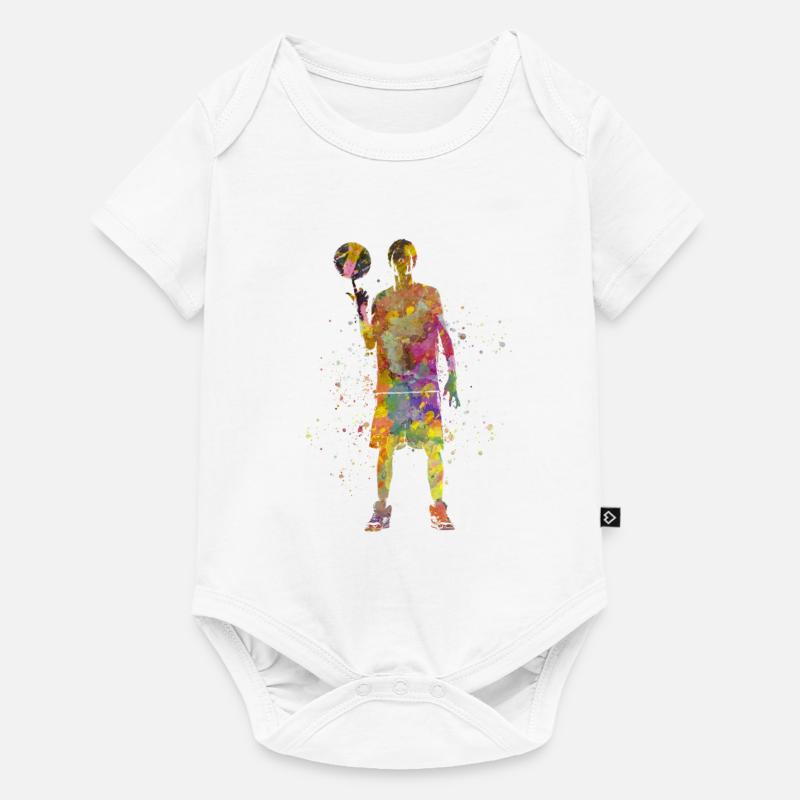 Basketteur - Body à manches courtes Premium Bébé - blanc