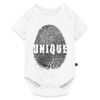 EMPREINTE DIGITALE UNIQUE - Body à manches courtes Premium Bébé - blanc - Devant