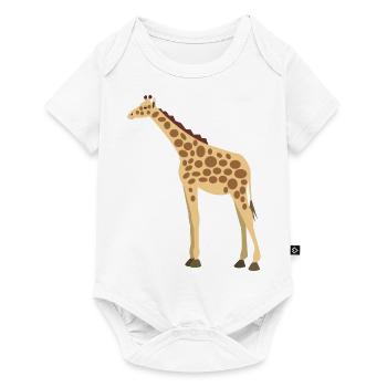 Wildtiere - Baby Premium Kurzarmbody - Weiß - Vorne