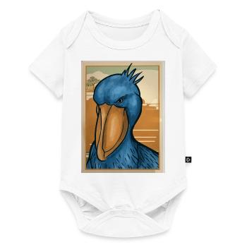 Shoebill Bird Ornithologist Forest I Gift - Baby Premium short-sleeve bodysuit - white - Front