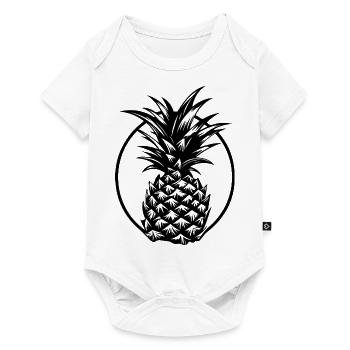 Pineapple - Baby Premium short-sleeve bodysuit - white - Front