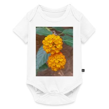 Lantana also Spanish flag Wandelröschen Lantana - Baby Premium short-sleeve bodysuit - white - Front