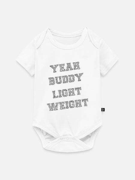 Light weight - Baby Premium Kurzarmbody - Weiß