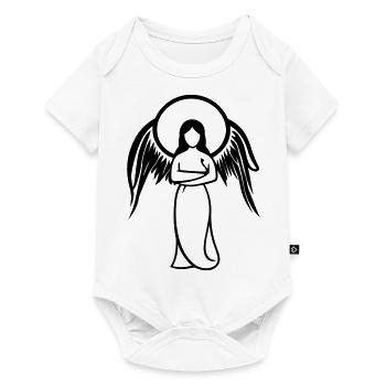 Angel - Baby Premium short-sleeve bodysuit - white - Front