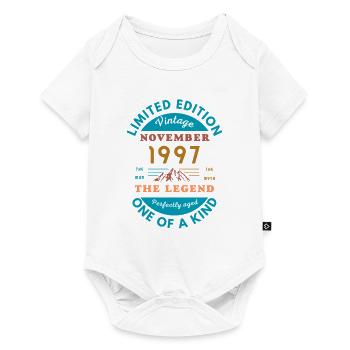 November 1997 Birthday Limited Edition - Body à manches courtes Premium Bébé - blanc - Devant