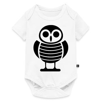 Petite chouette - Body à manches courtes Premium Bébé - blanc - Devant