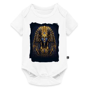 Der Pharao, König von Ägypten - Baby Premium Kurzarmbody - Weiß - Vorne