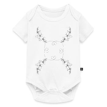 Amour - Body à manches courtes Premium Bébé - blanc - Devant