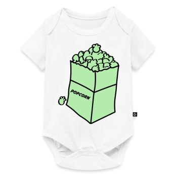 Maïs soufflé 2 - Body à manches courtes Premium Bébé - blanc - Devant