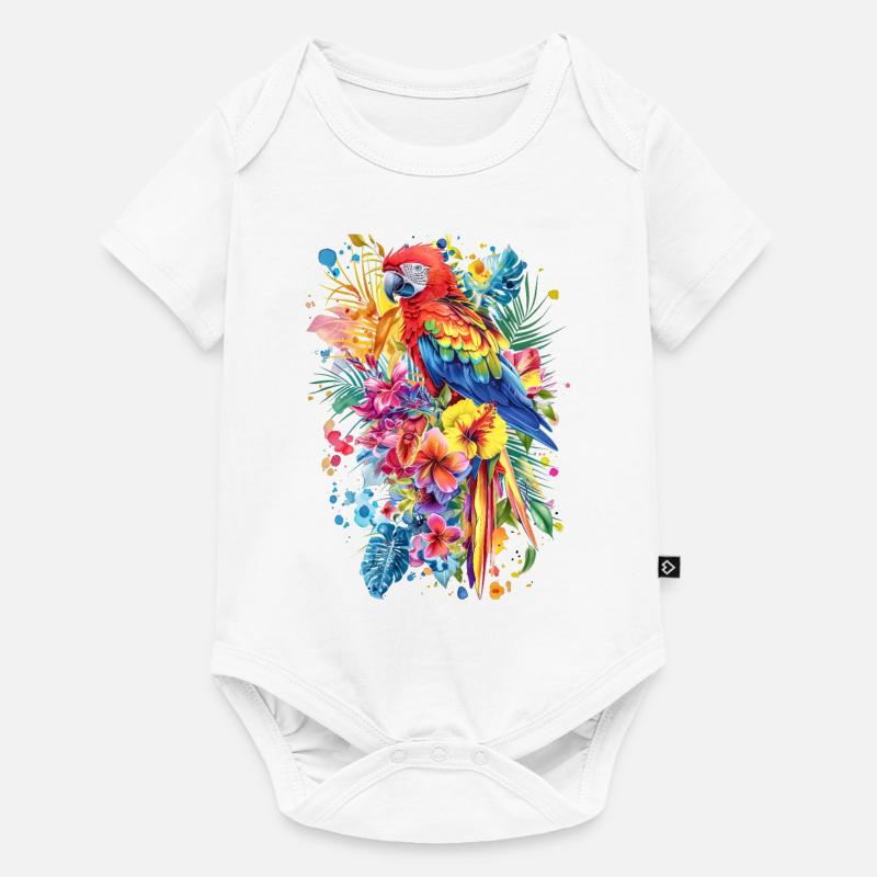 Design à Hawaï - Body à manches courtes Premium Bébé - blanc
