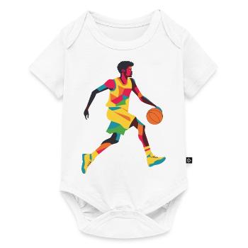 Basketball player Basketball player - Baby Premium short-sleeve bodysuit - white - Front