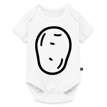 potato - Baby Premium short-sleeve bodysuit - white - Front