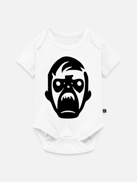 Zombie-Monster - Baby Premium Kurzarmbody - Weiß